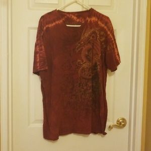 Red dragon tee